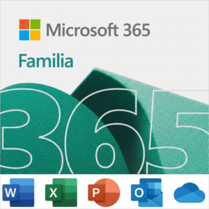 Microsoft Office 365 Family | Cuenta Admin. | 5 Usuarios | 6 TB | 12 Meses | 30 Disp.