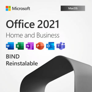 Microsoft Office 2021 Home & Business | Bind | 1 macOS | Vitalicia
