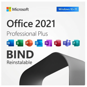 Microsoft Office 2021 Professional Plus | Bind | 1 Usuario 1 PC | Vitalicia | Windows