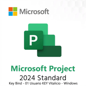 Microsoft Project 2024 Standard | Bind | 1 Usuario | Vitalicia | Windows
