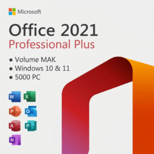 Microsoft Office 2021 Professional Plus | VL-MAK | 5000 PC | Vitalicia