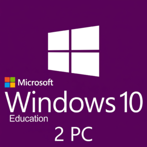 Microsoft Windows 10 Education | Retail | 2 PC | Vitalicia