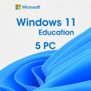 Microsoft Windows 11 Education | Retail | 5 Dispositivos | Vitalicia
