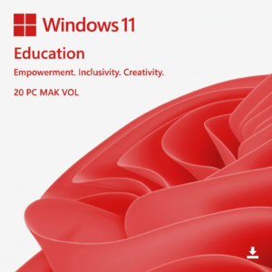 Microsoft Windows 11 Education | VL-MAK | 20 Dispositivos | Vitalicia