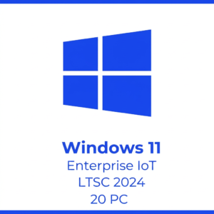 Microsoft Windows 11 IoT Enterprise LTSC 2024 | Retail | 20 PC | Vitalicia