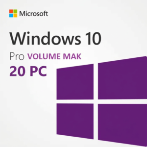 Microsoft Windows 10 Pro | VL-MAK | 20 Dispositivos | Vitalicia