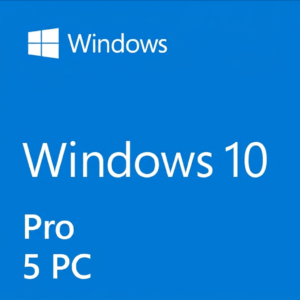 Microsoft Windows 10 Pro | Retail | 5 PC | Vitalicia