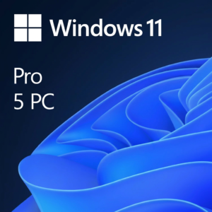 Microsoft Windows 11 Pro | Retail | 5 PC | Vitalicia