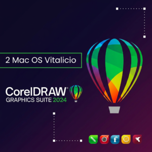 CorelDRAW Graphics Suite 2024 | Vitalicia | 2 macOS