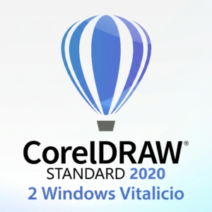 CorelDRAW Standard 2020 | Vitalicia | 2 PC Windows