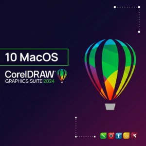 CorelDRAW Graphics Suite 2024 | 10 macOS | Vitalicia