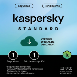 Kaspersky Standard | Retail | 1 Dispositivo | 12 Meses