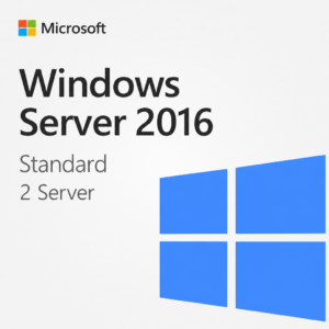 Microsoft Windows Server 2016 Standard | Retail | 2 Servidores | Vitalicia