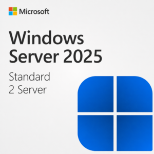 Microsoft Windows Server 2025 Standard | Retail | 2 Servidores | Vitalicia
