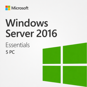 Microsoft Windows Server 2016 Essentials | Retail | 5 Dispositivos | Vitalicia