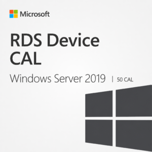 Microsoft Windows Server 2019 RDS Device CAL | Retail | 50 Dispositivos | Vitalicia