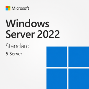 Microsoft Windows Server 2022 Standard | Retail | 5 Servidores | Vitalicia