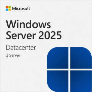 Microsoft Windows Server 2025 Datacenter | Retail | 2 Servidores | Vitalicia