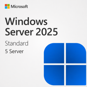 Microsoft Windows Server 2025 Standard | Retail | 5 Servidores | Vitalicia