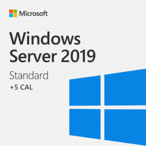 Microsoft Windows Server 2019 Standard | Retail | 1 Servidor + 5 CAL | Vitalicia
