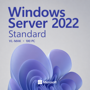 Microsoft Windows Server 2022 Standard | VL-MAK | 100 Activaciones | Vitalicia