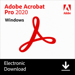 Adobe Acrobat Pro 2020 | Digital | 1 PC Windows | Vitalicia