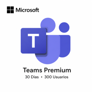 Microsoft Teams Premium | 300 Usuarios | Cuenta Administrativa | Actualización