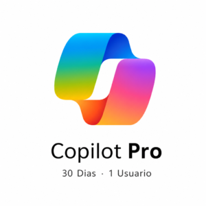 Microsoft Copilot Pro | Actualización | 1 Usuario | 30 Días