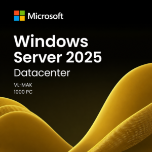 Microsoft Windows Server 2025 Datacenter | VL-MAK | 1000 Activaciones | Vitalicia
