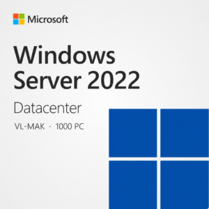 Microsoft Windows Server 2022 Datacenter | VL-MAK | 1000 Activaciones | Vitalicia