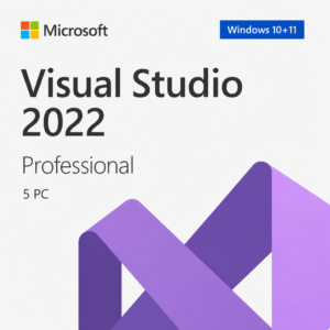 Microsoft Visual Studio 2022 Professional | Retail | 5 Dispositivos | Vitalicia