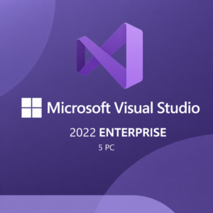 Microsoft Visual Studio 2022 Enterprise | Retail | 5 PC | Vitalicia