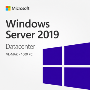 Microsoft Windows Server 2019 Datacenter | VL-MAK | 1000 Activaciones | Vitalicia