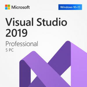 Microsoft Visual Studio 2019 Professional | Retail | 5 PC | Vitalicia