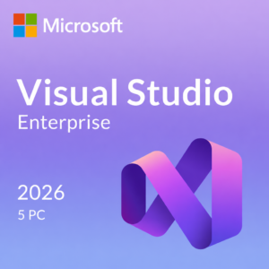 Microsoft Visual Studio 2026 Enterprise | Retail | 5 Dispositivos | Vitalicia