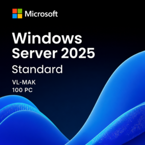 Microsoft Windows Server 2025 Standard | VL-MAK | 100 Activaciones | Vitalicia