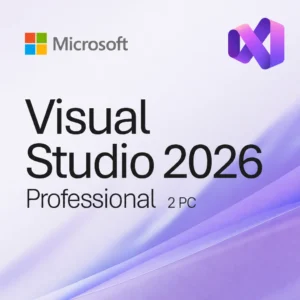 Microsoft Visual Studio 2026 Enterprise | Retail | 2 PC | Vitalicia