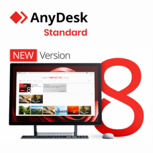 AnyDesk Standard | Activación Remota | 1 Usuario | 12 Meses