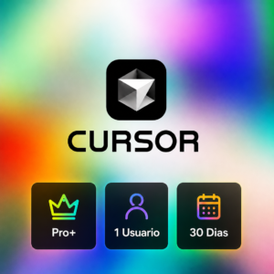 Cursor AI Pro+ | Invitación a Correo | 1 Usuario | 30 Días