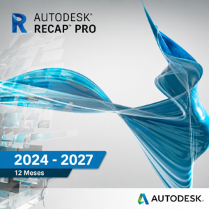 Autodesk ReCap Pro Commercial Pro | KEY | 1 Usuario | 12 Meses