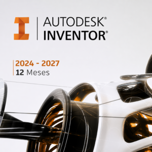 Autodesk Inventor Commercial Pro | Vinculado a Correo | 1 Usuario | 12 Meses - Windows.