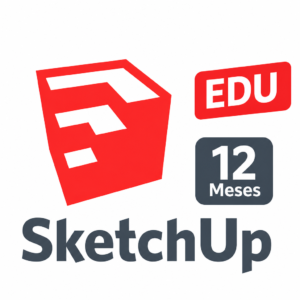 SketchUp EDU | Cuenta Privada Web | 1 Usuario | 12 Meses