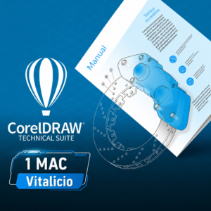 CorelDRAW Graphics Suite 2024 | KEY | 1 Mac | Vitalicia
