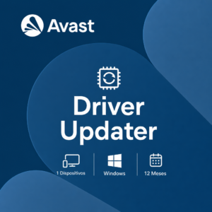 Avast Driver Updater | KEY | 1 PC Windows | 12 Meses