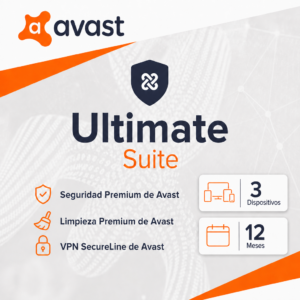 Avast Ultimate Suite | KEY | 3 Dispositivos | 12 Meses