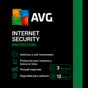 AVG Internet Security | KEY | 3 Dispositivos | 12 Meses