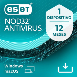 ESET NOD32 Antivirus | KEY | 1 PC/Mac | 12 Meses