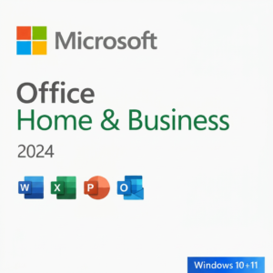 Microsoft Office 2024 Home & Business | KEY Retail | 1 PC Windows | Vitalicia